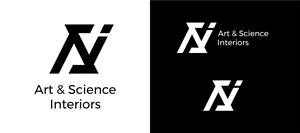 Logo Design by HantuRimba for Art & Science Interiors, LLC | Design: #36464527