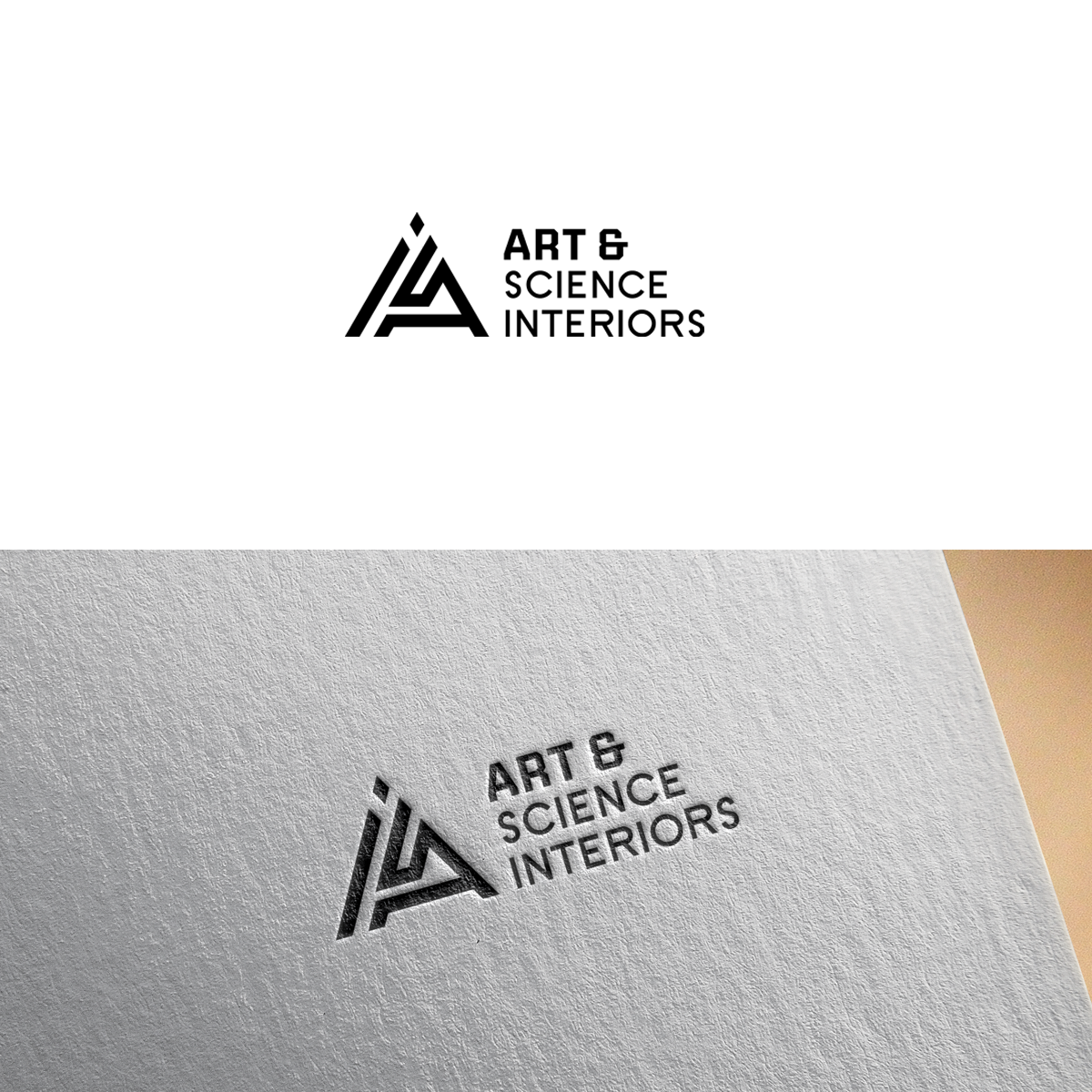 Logo Design by bijuak for Art & Science Interiors, LLC | Design #36453233