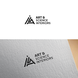 Logo Design by bijuak for Art & Science Interiors, LLC | Design: #36453233