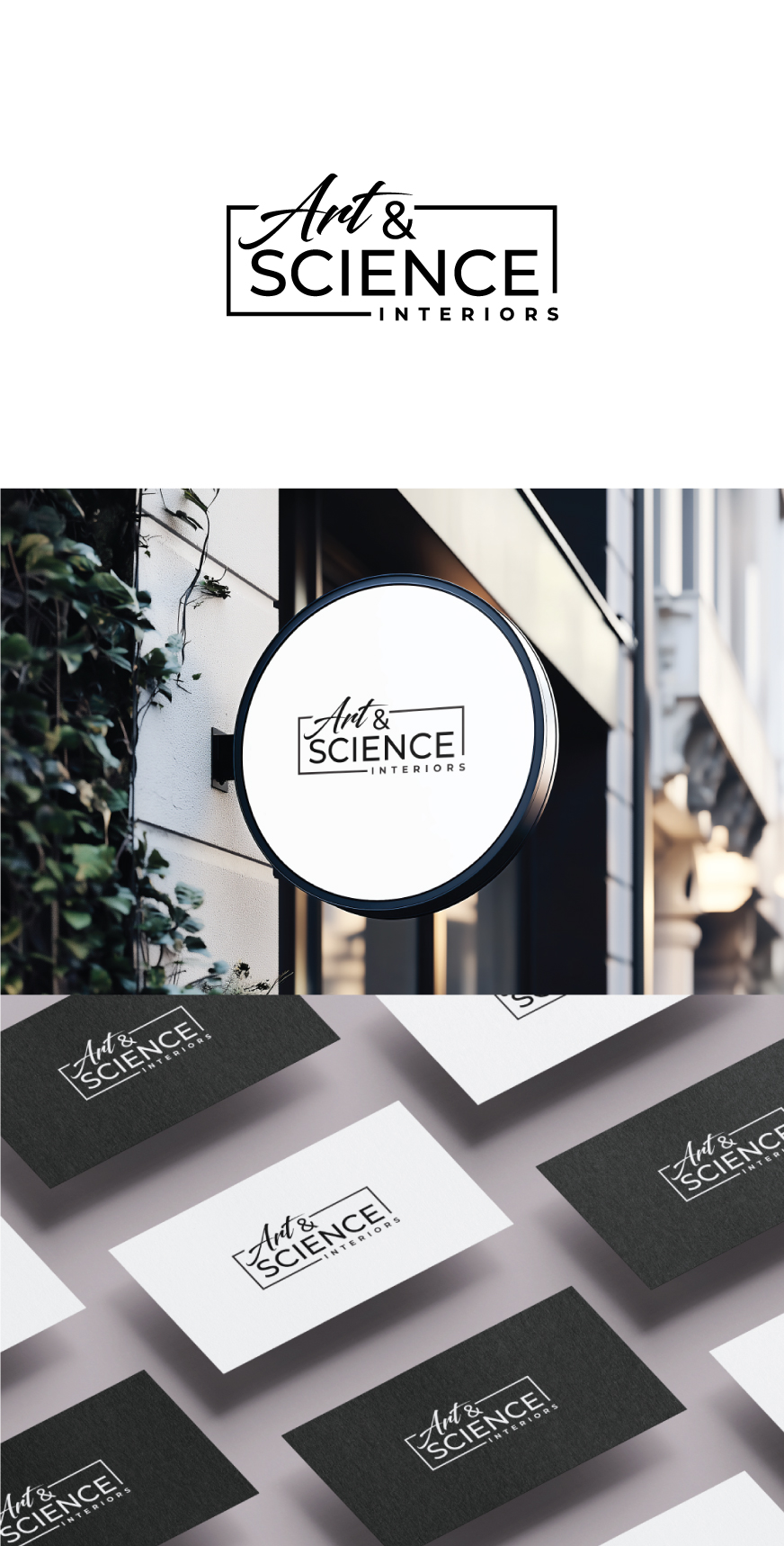 Diseño de Logo por AbhishekkM'24 para Art & Science Interiors, LLC | Diseño #36449543