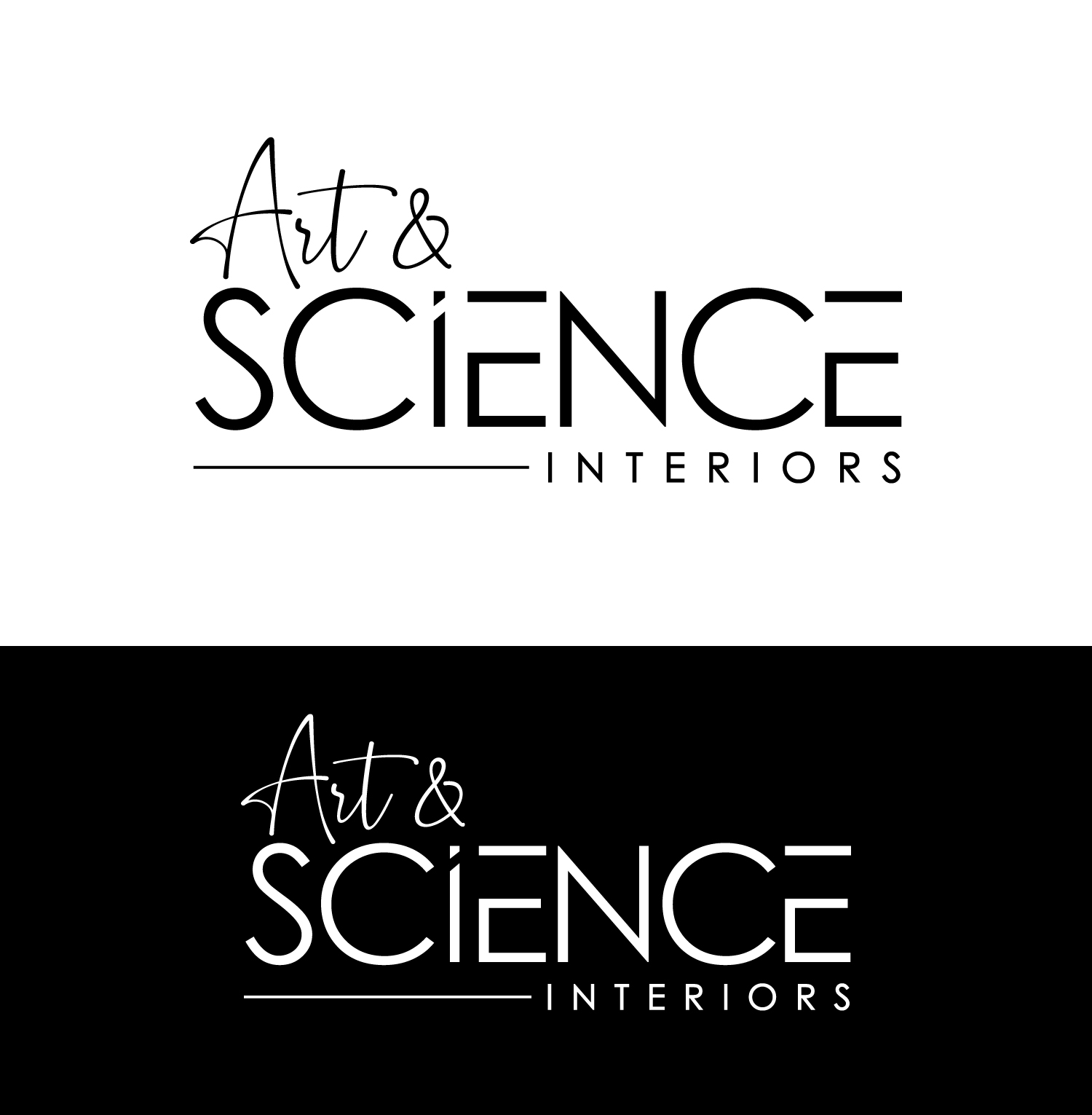 Logo Design by Atec for Art & Science Interiors, LLC | Design #36453573