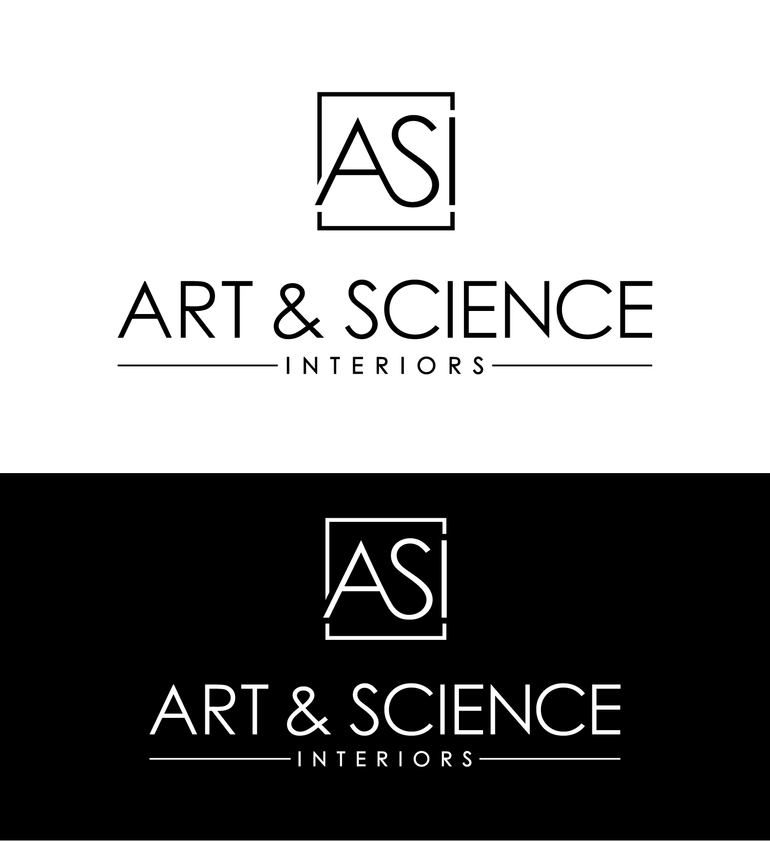 Logo Design by Atec for Art & Science Interiors, LLC | Design #36453716