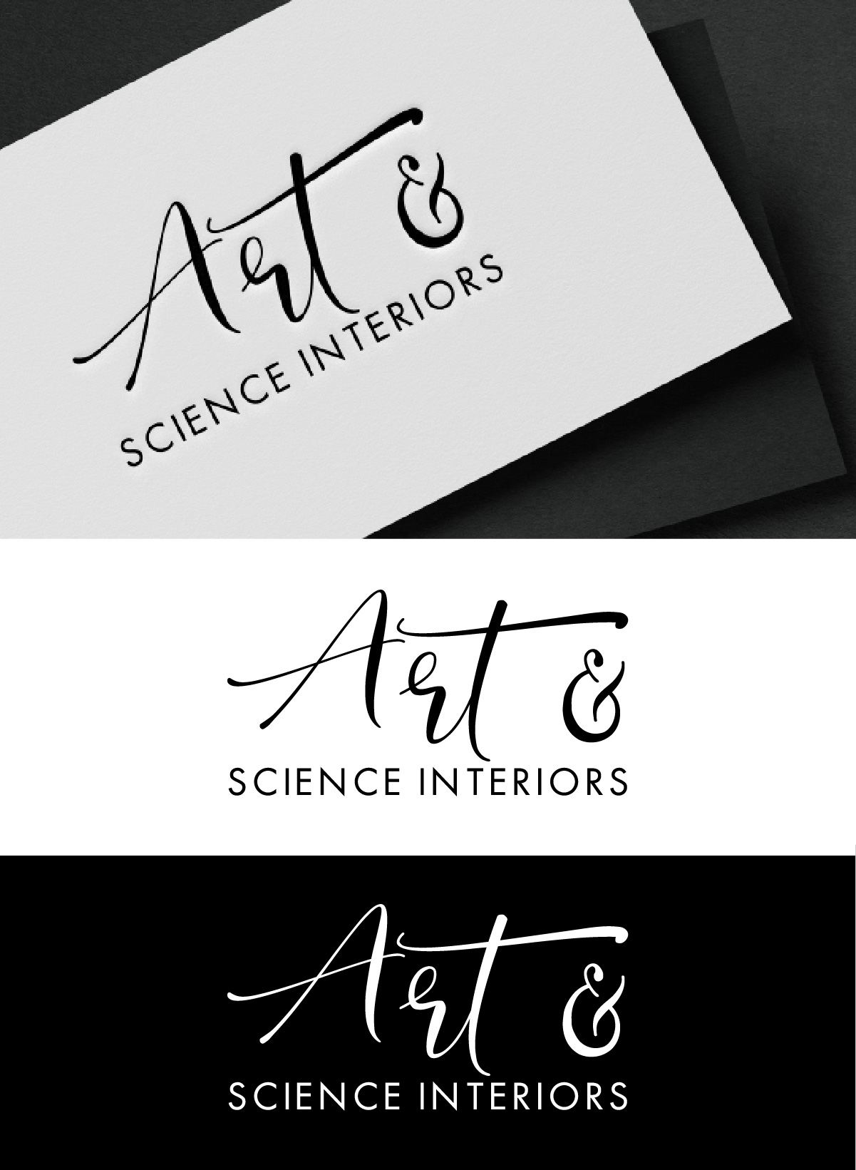 Diseño de Logo por fly  design para Art & Science Interiors, LLC | Diseño #36452614