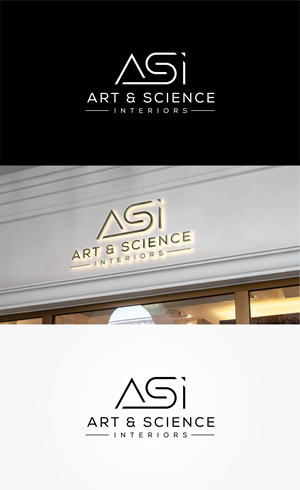 Logo Design by sushsharma99 for Art & Science Interiors, LLC | Design: #36450543