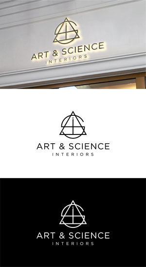 Logo Design by sushsharma99 for Art & Science Interiors, LLC | Design: #36450566