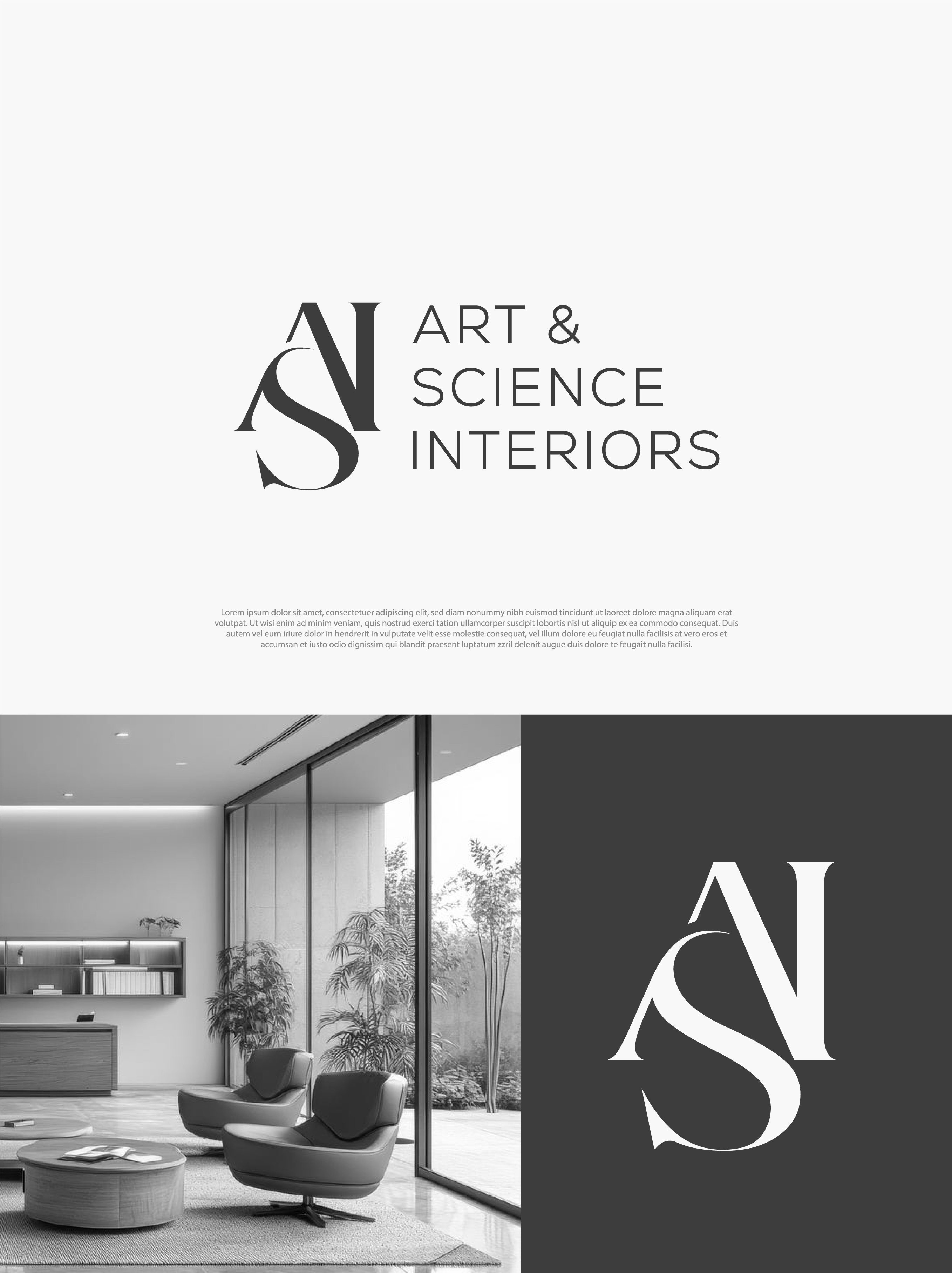 Diseño de Logo por aexoagency para Art & Science Interiors, LLC | Diseño #36450389