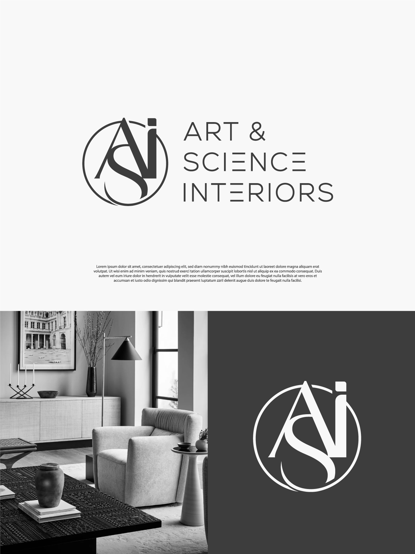 Diseño de Logo por aexoagency para Art & Science Interiors, LLC | Diseño #36450640