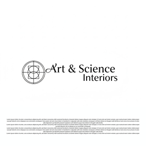 Diseño de Logo por Amaira,s Creation para Art & Science Interiors, LLC | Diseño: #36458967