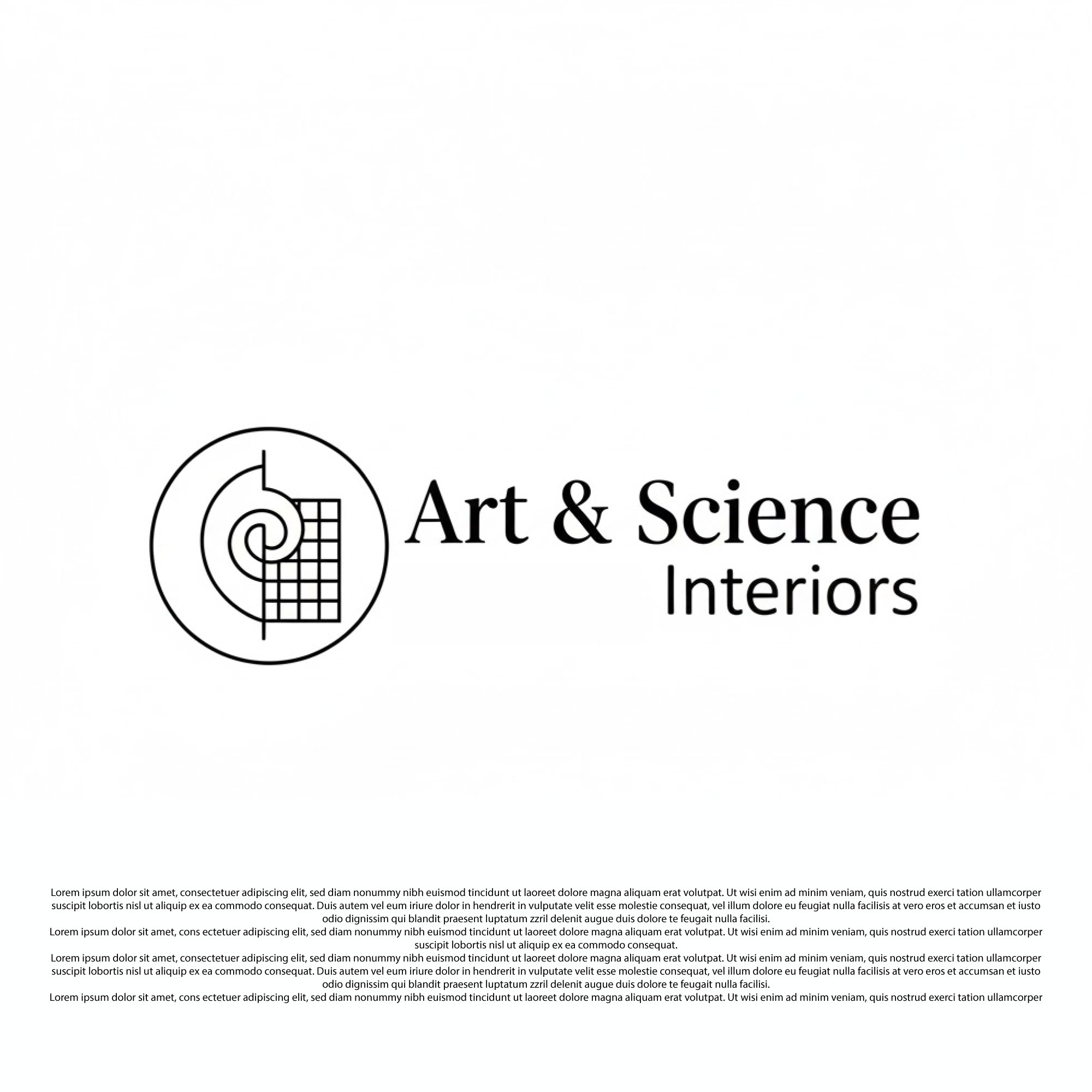 Diseño de Logo por Amaira,s Creation para Art & Science Interiors, LLC | Diseño #36458968