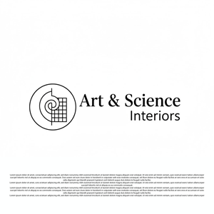 Diseño de Logo por Amaira,s Creation para Art & Science Interiors, LLC | Diseño: #36458968
