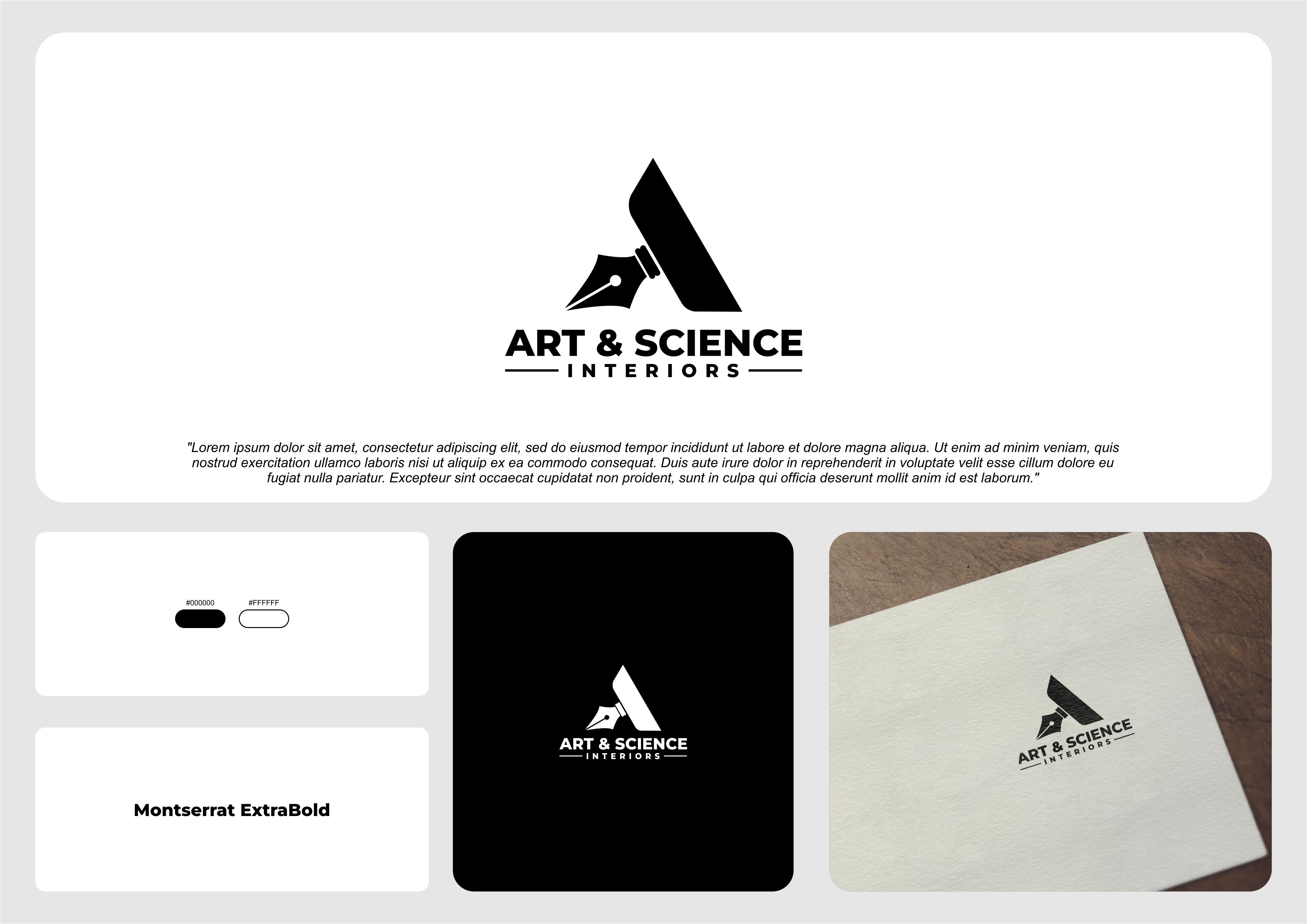 Diseño de Logo por Septian Yossi para Art & Science Interiors, LLC | Diseño #36450035
