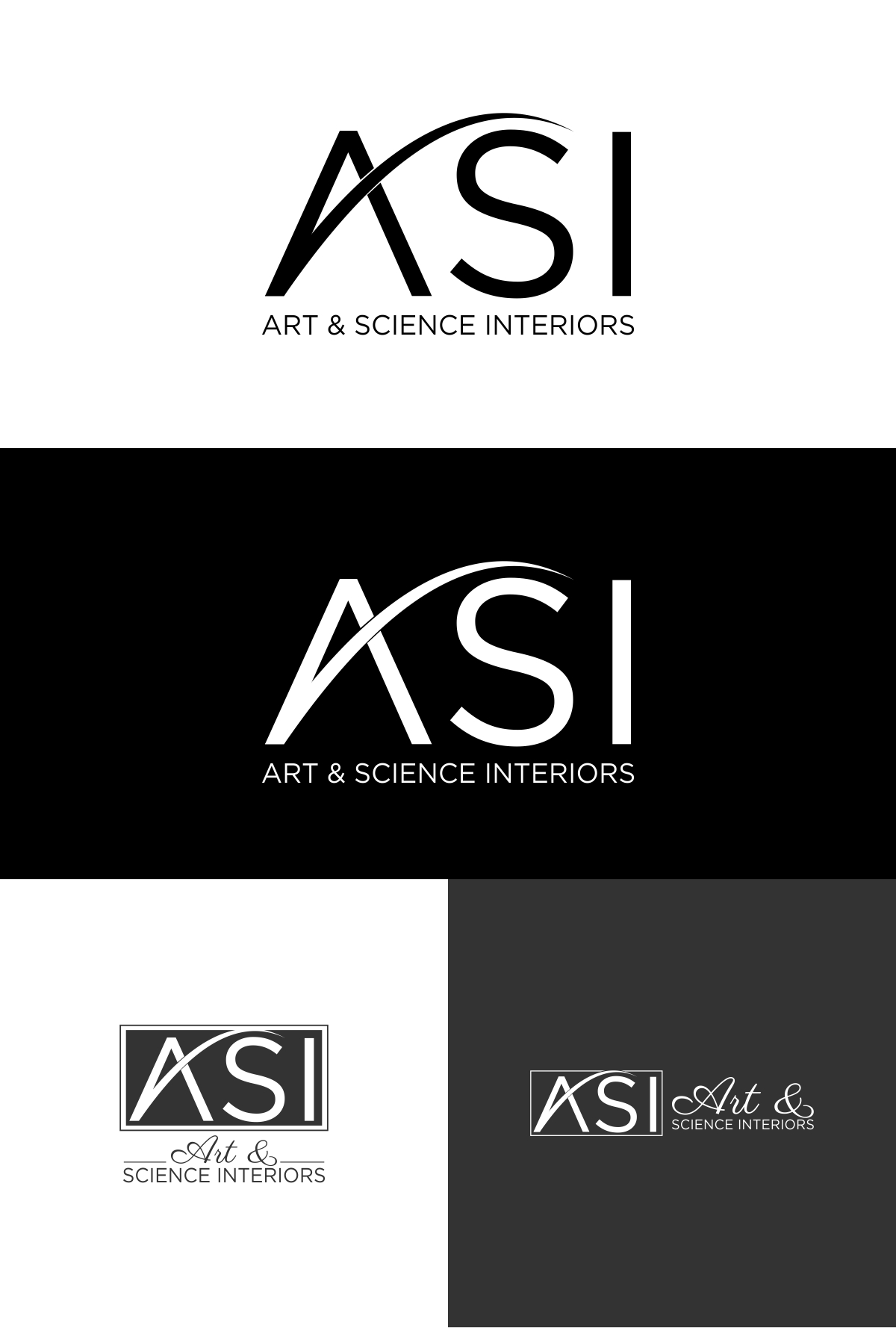 Diseño de Logo por WindArt _Studio para Art & Science Interiors, LLC | Diseño #36458351