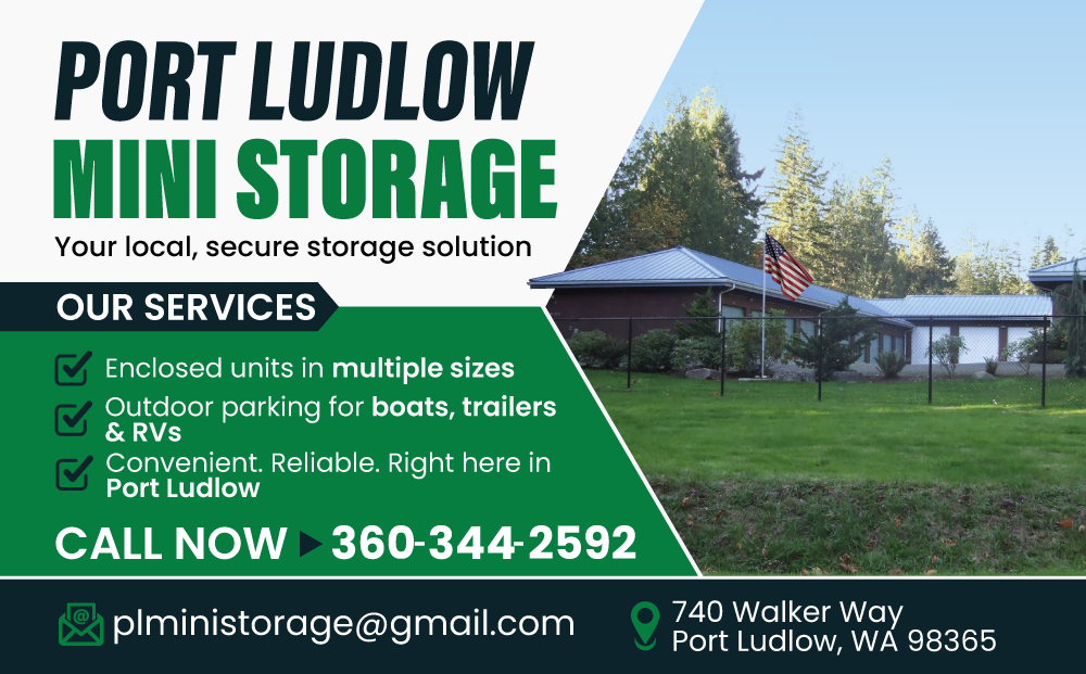 Graphic Design by Adi GFX for Port Ludlow Mini Storage LLC | Design #36493846