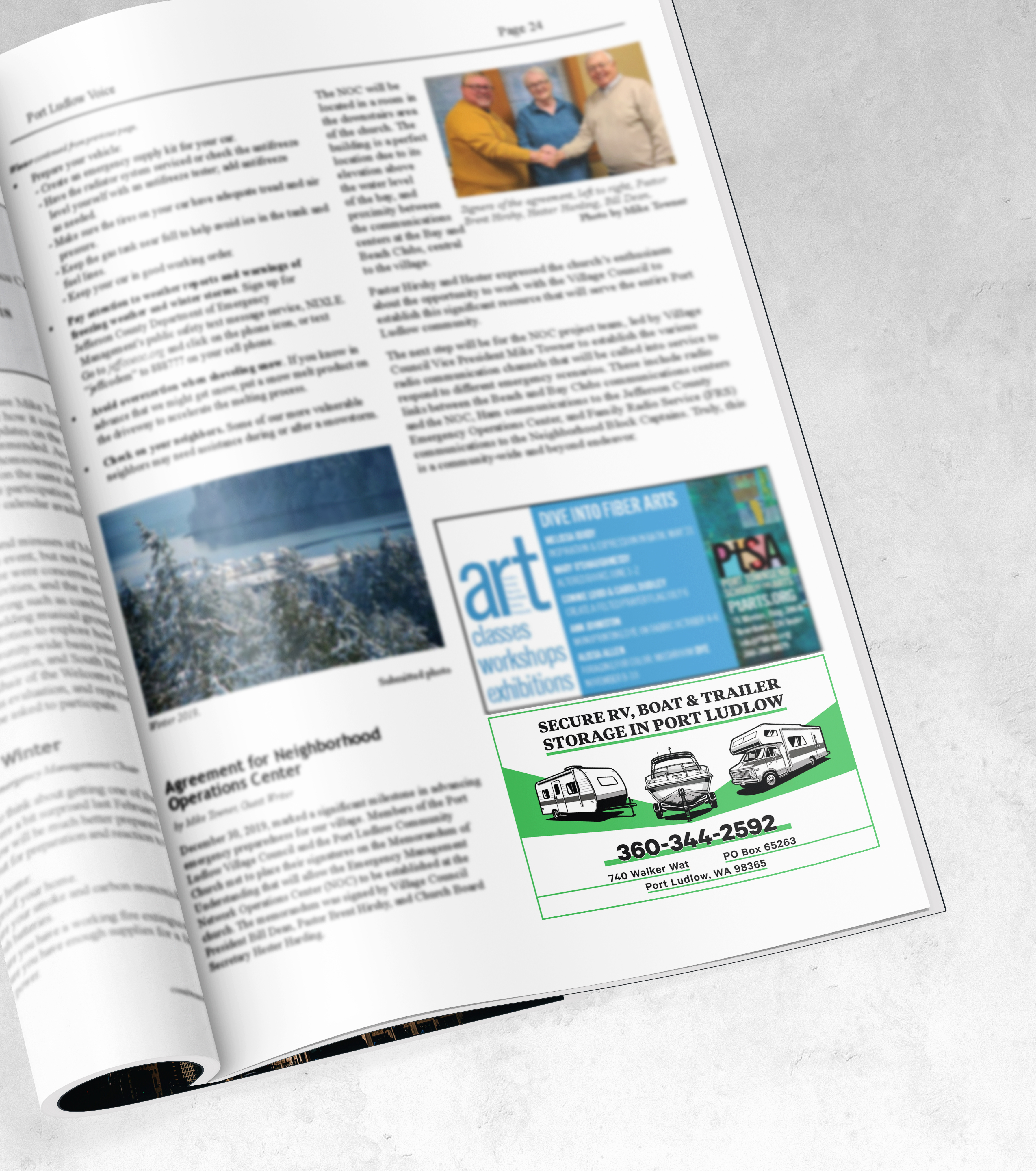 Graphic Design by MTajvidi for Port Ludlow Mini Storage LLC | Design #36463595