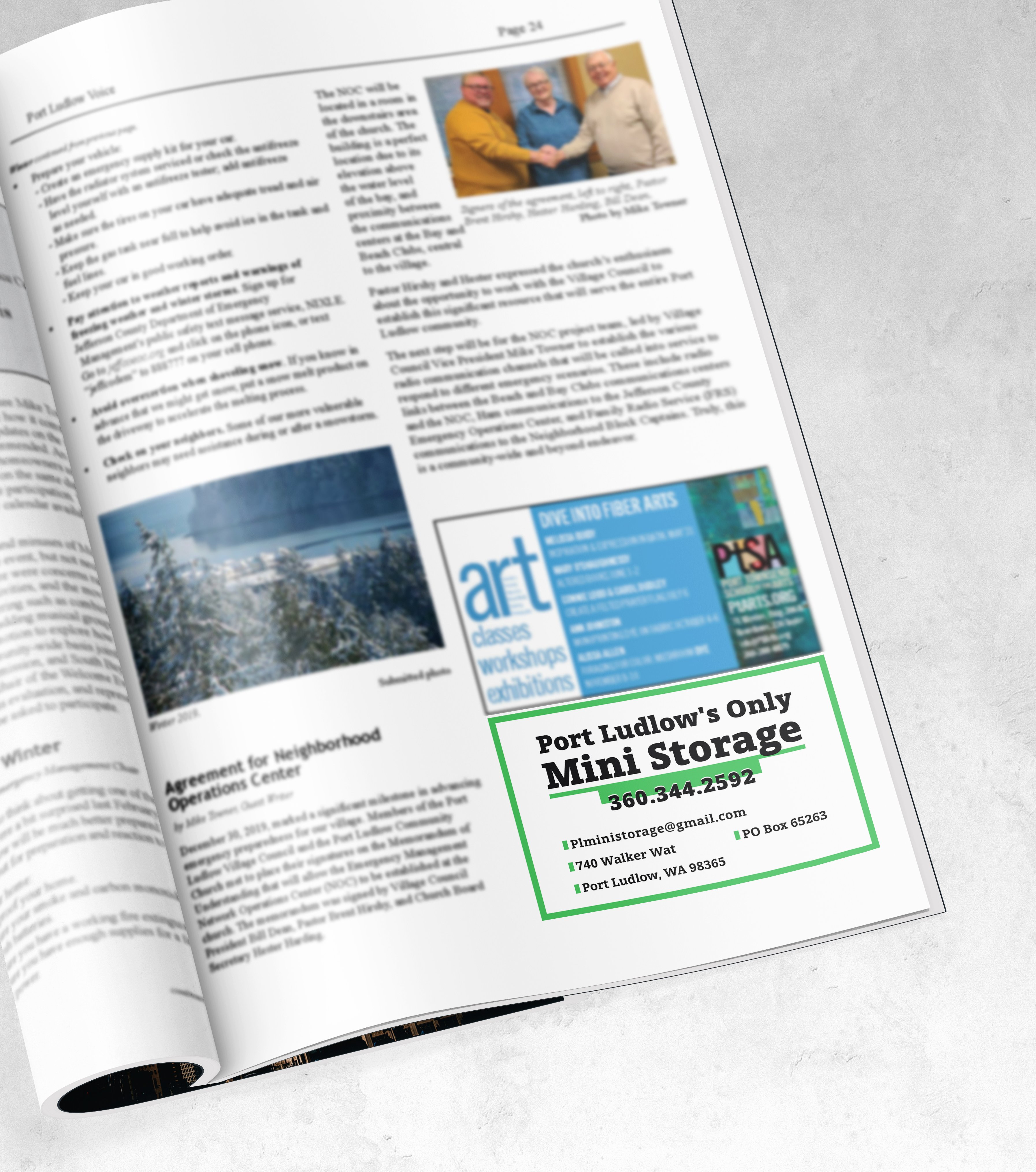 Graphic Design by MTajvidi for Port Ludlow Mini Storage LLC | Design #36463597