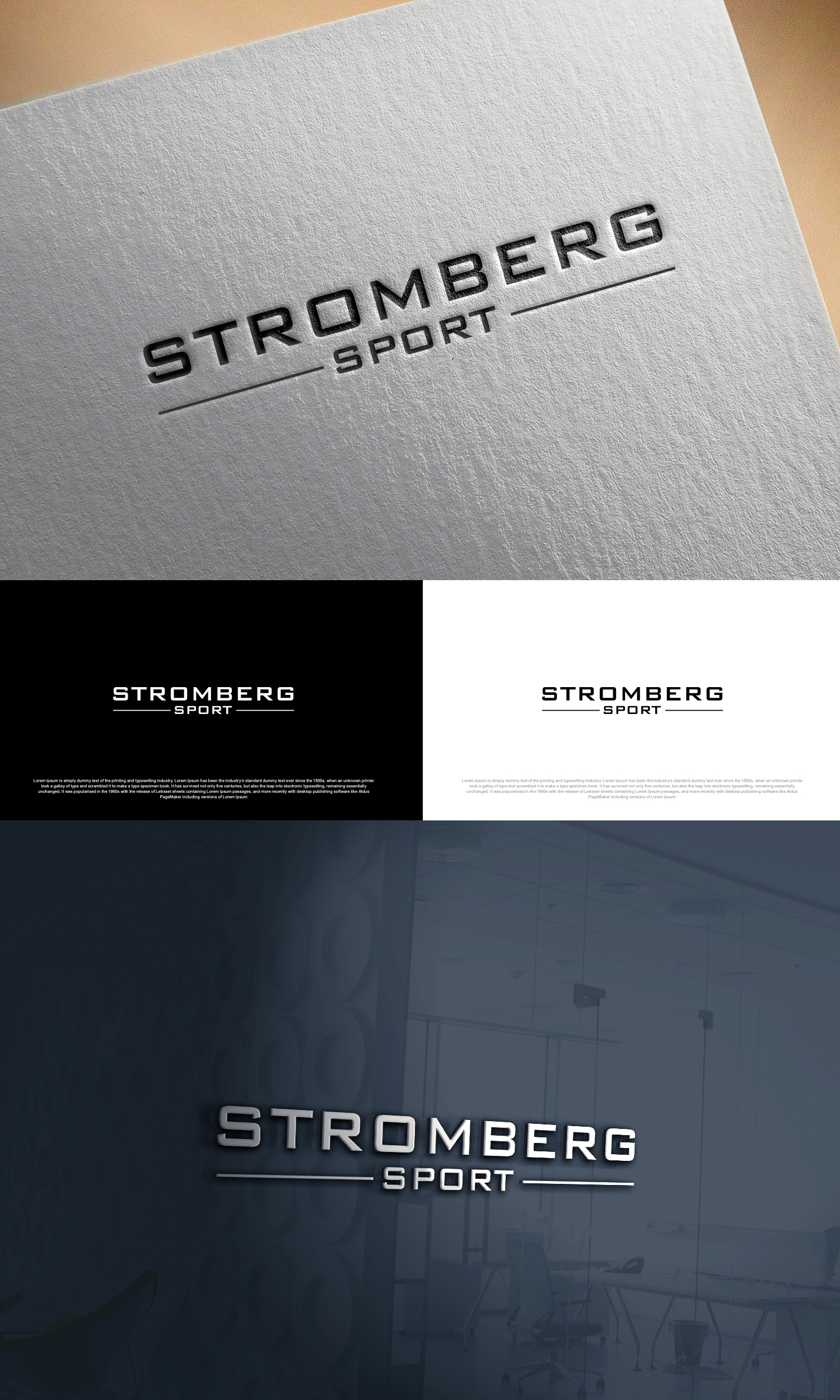 Logo Design by Ahsan Designs for Stromberg Sport | Design #36470185