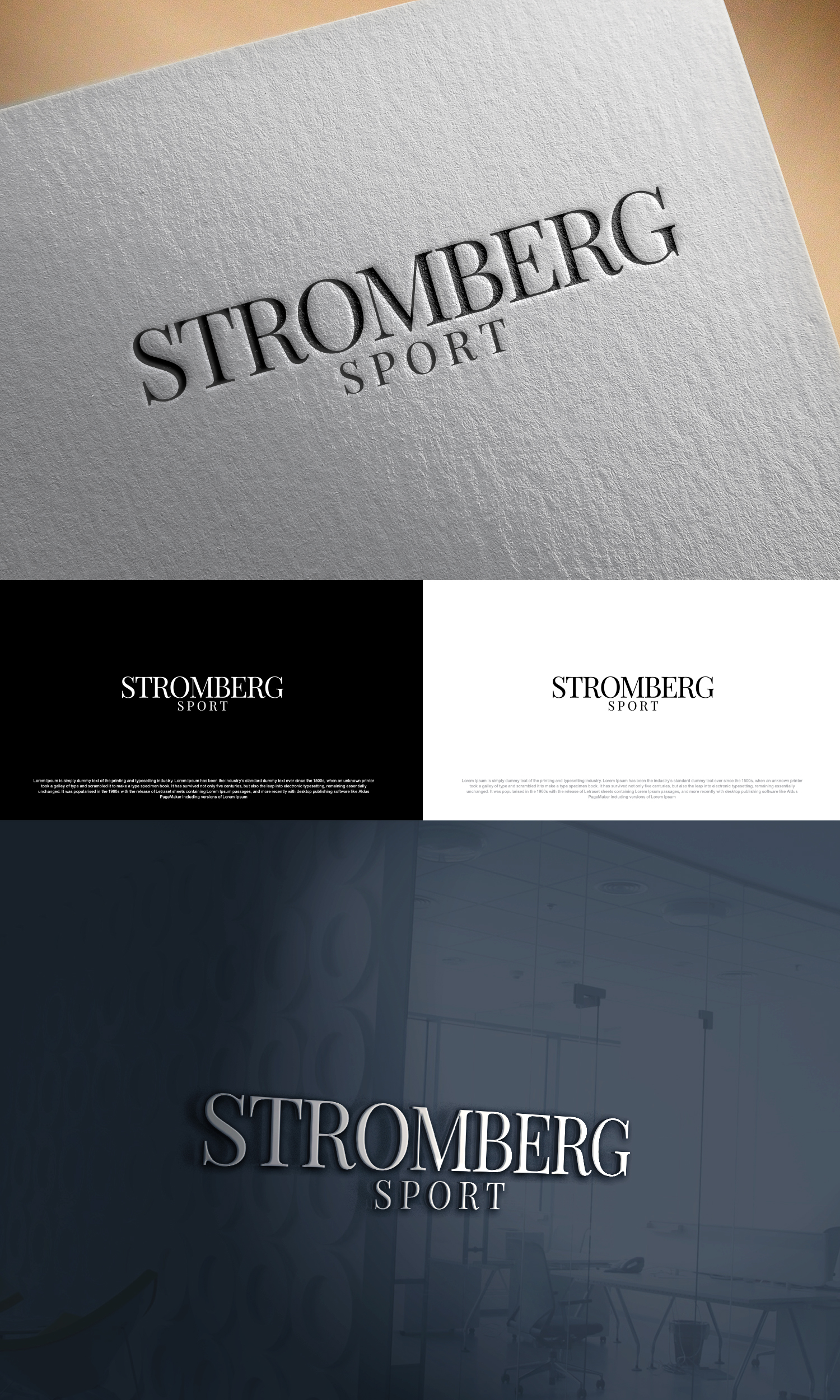 Logo Design by Ahsan Designs for Stromberg Sport | Design #36470186