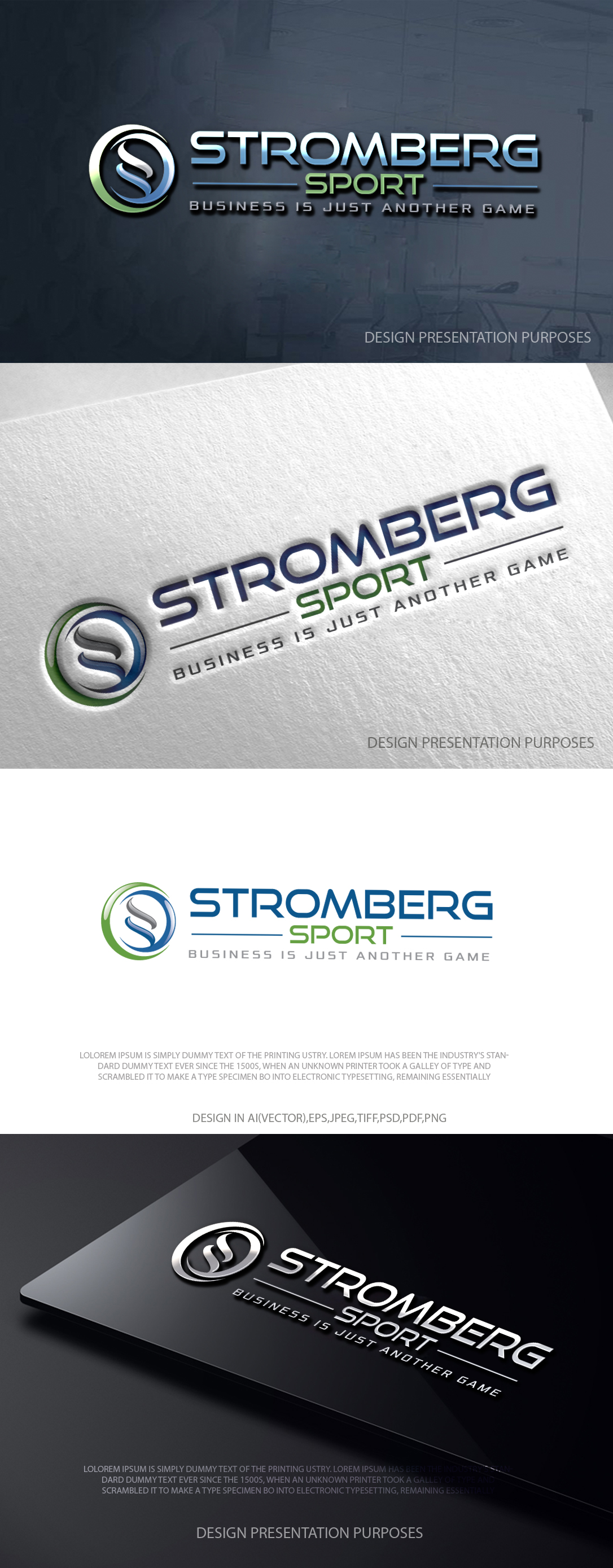 Diseño de Logo por zebronicgraphic para Stromberg Sport | Diseño #36471742