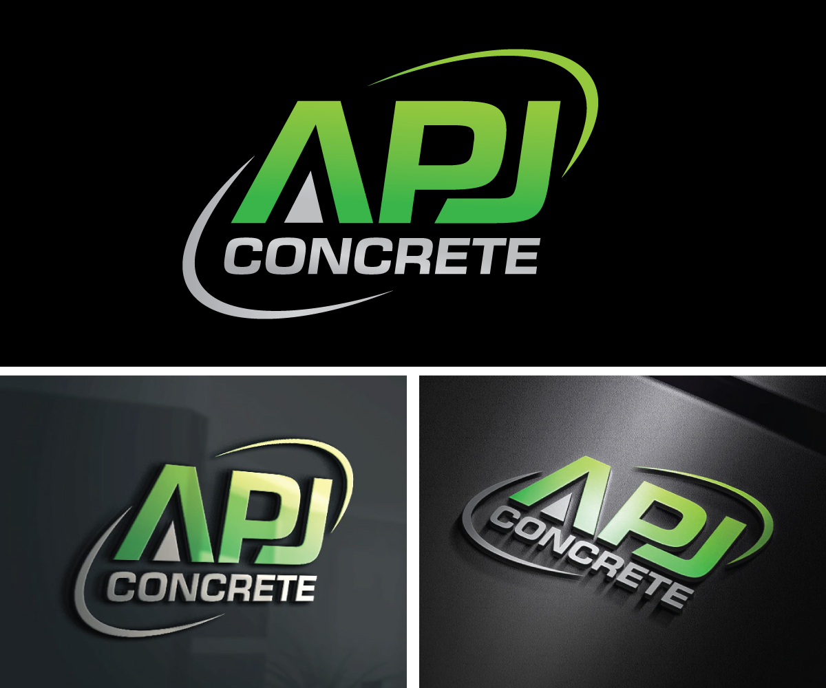 Logo-Design von Adi Graphics für APJ Concrete | Design #36470218