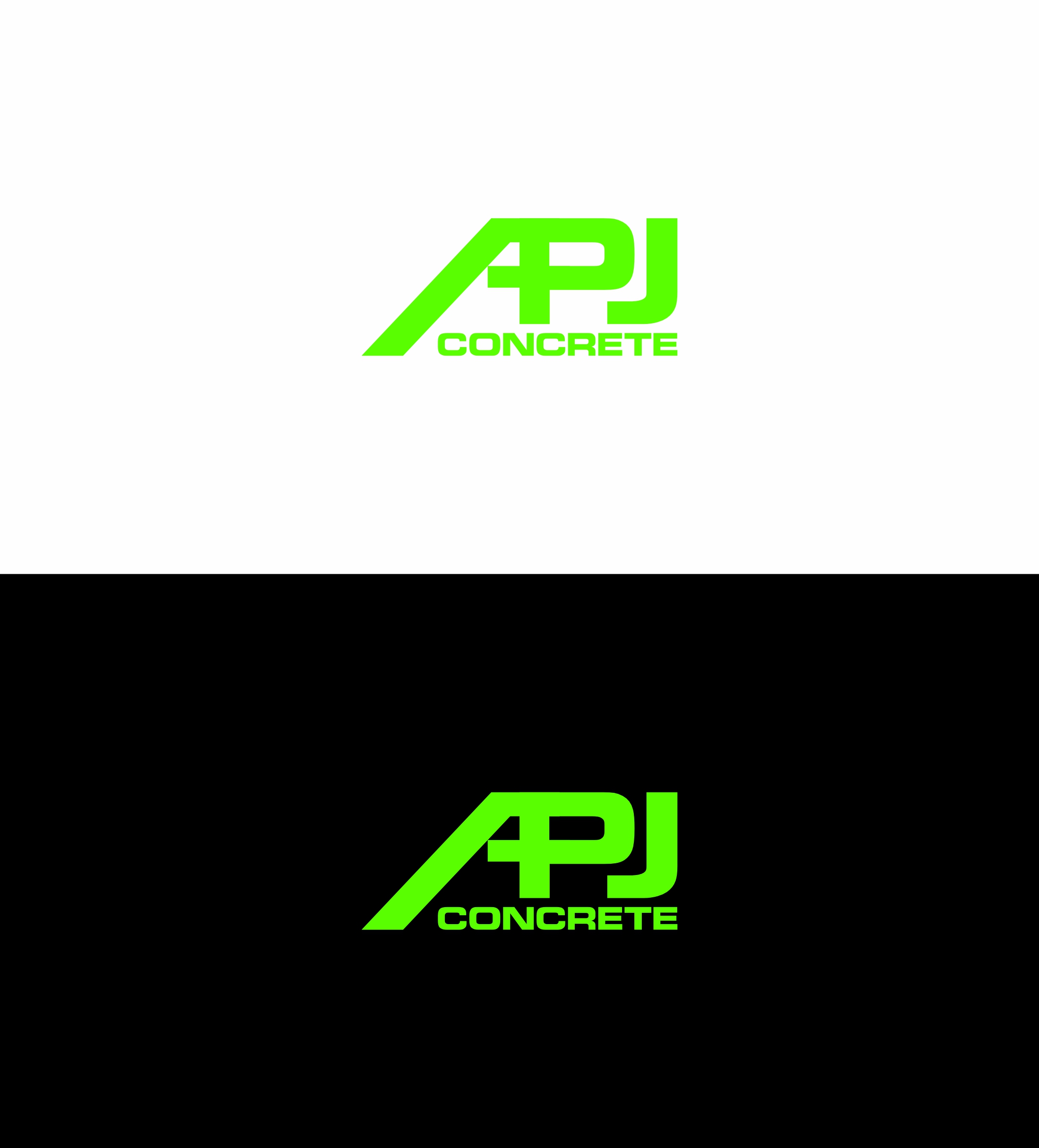 Logo-Design von big daddy bojat für APJ Concrete | Design #36502343