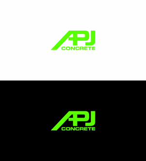 Logo-Design von big daddy bojat für APJ Concrete | Design: #36502343