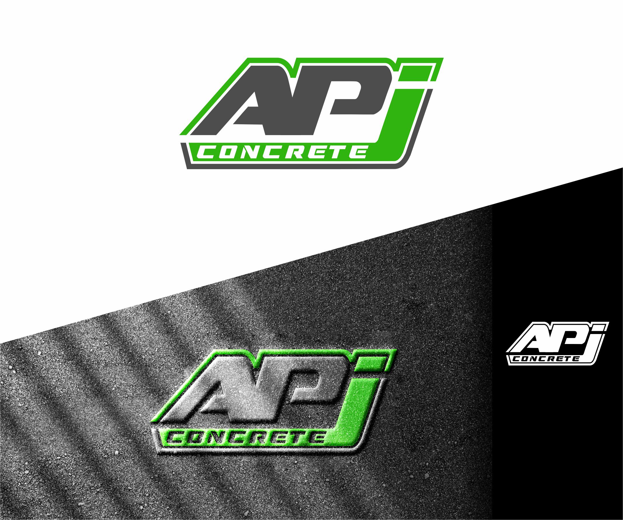 Logo Design by alkaline for APJ Concrete | Design #36469293