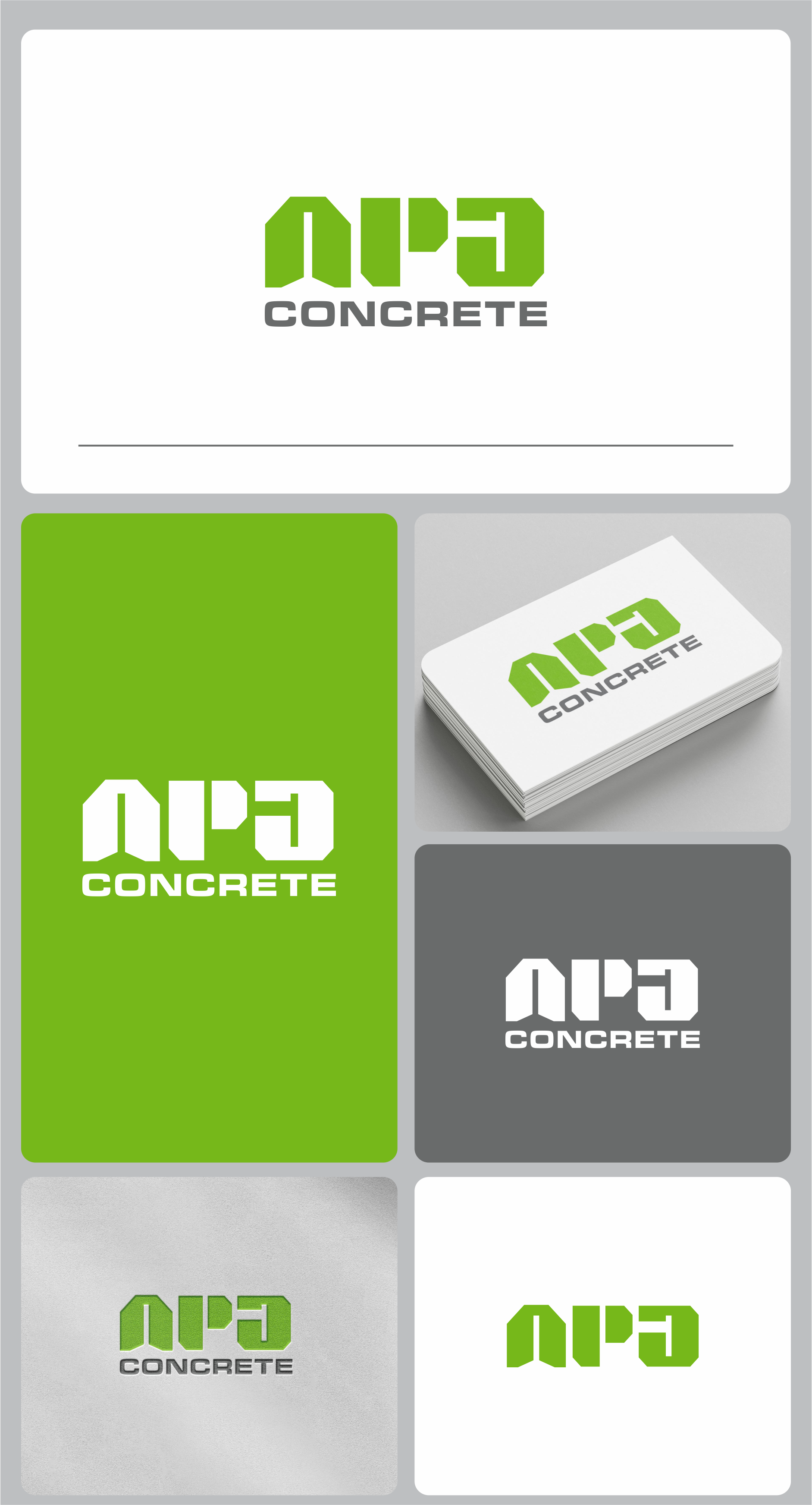 Logo-Design von melzh für APJ Concrete | Design #36480030