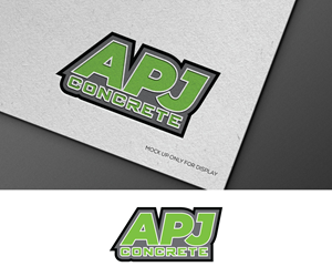 Logo-Design von Srk pix!14 für APJ Concrete | Design: #36468019