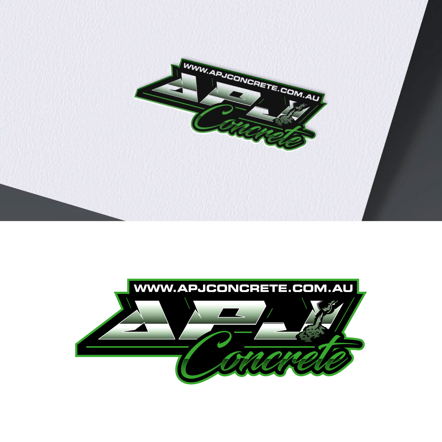 Logo-Design von Suvendu.S für APJ Concrete | Design #36492044