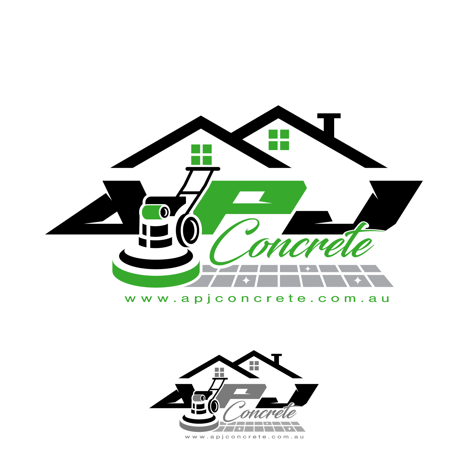 Logo-Design von Suvendu.S für APJ Concrete | Design #36492162