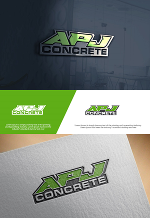 Logo-Design von sulemani  creation für APJ Concrete | Design: #36470123