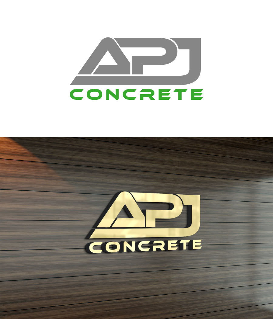Logo-Design von SolidGraphics für APJ Concrete | Design #36482921
