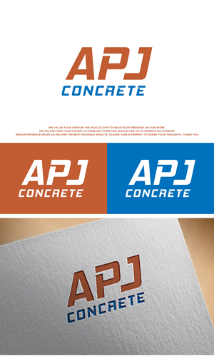 Design de Logo par Logo Care. pour APJ Concrete | Design : #36496260