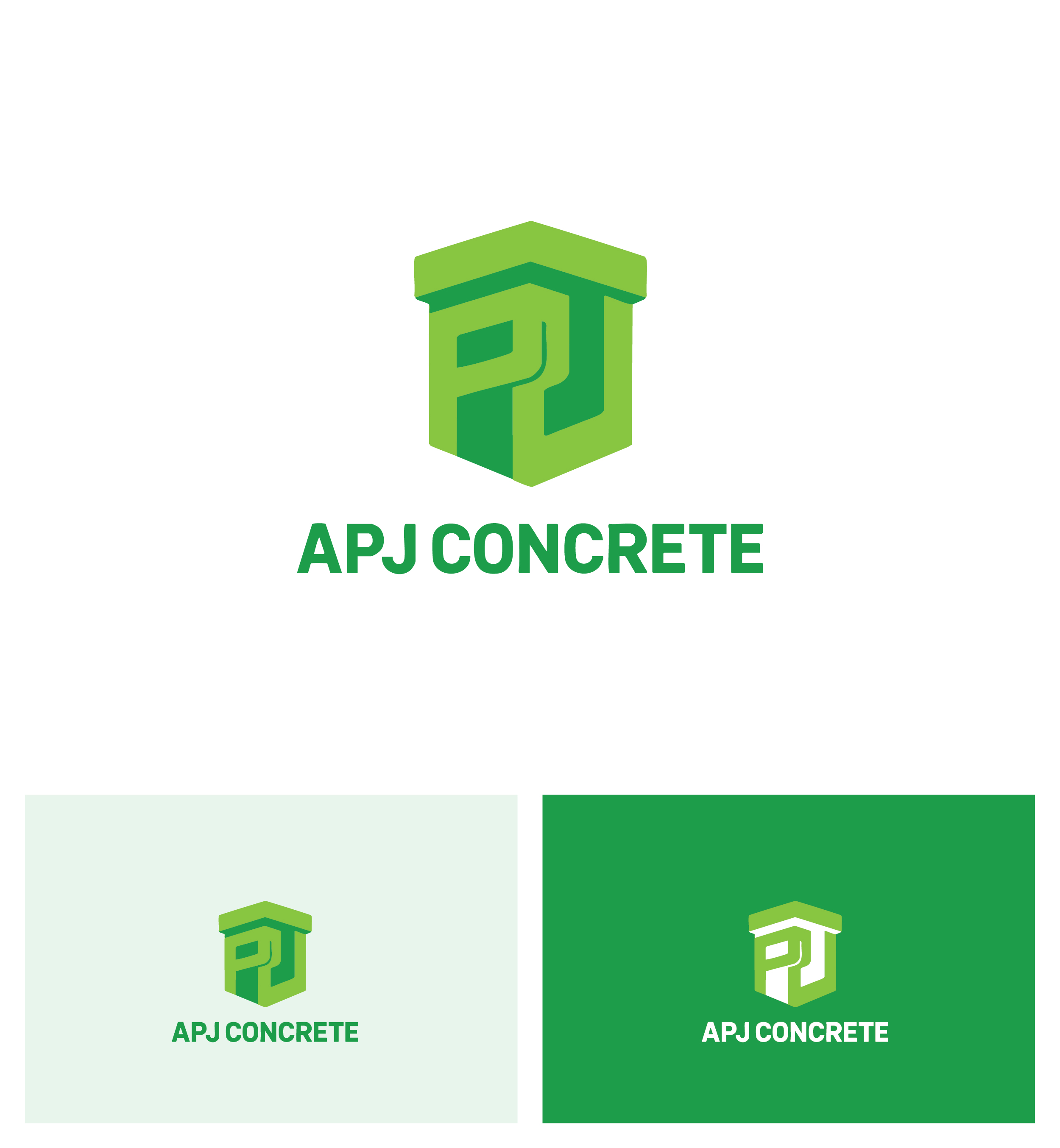 Logo Design by Afsana_Hoque for APJ Concrete | Design #36470671