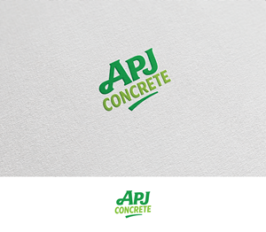Logo Design by Afsana_Hoque for APJ Concrete | Design: #36470672