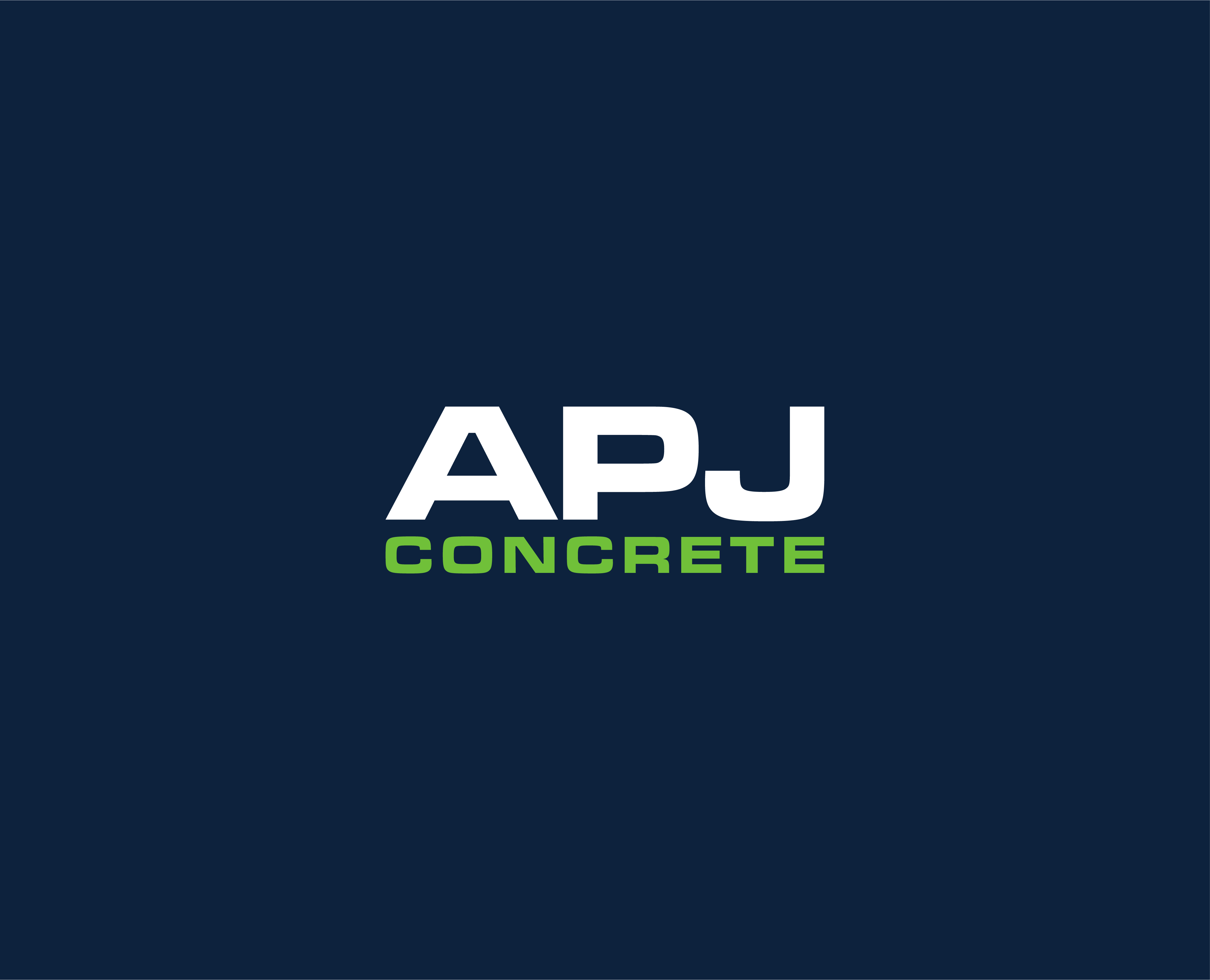 Design de Logo par Ridg0 pour APJ Concrete | Design #36466932