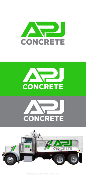 Logo-Design von edwinnegz1 für APJ Concrete | Design: #36464887
