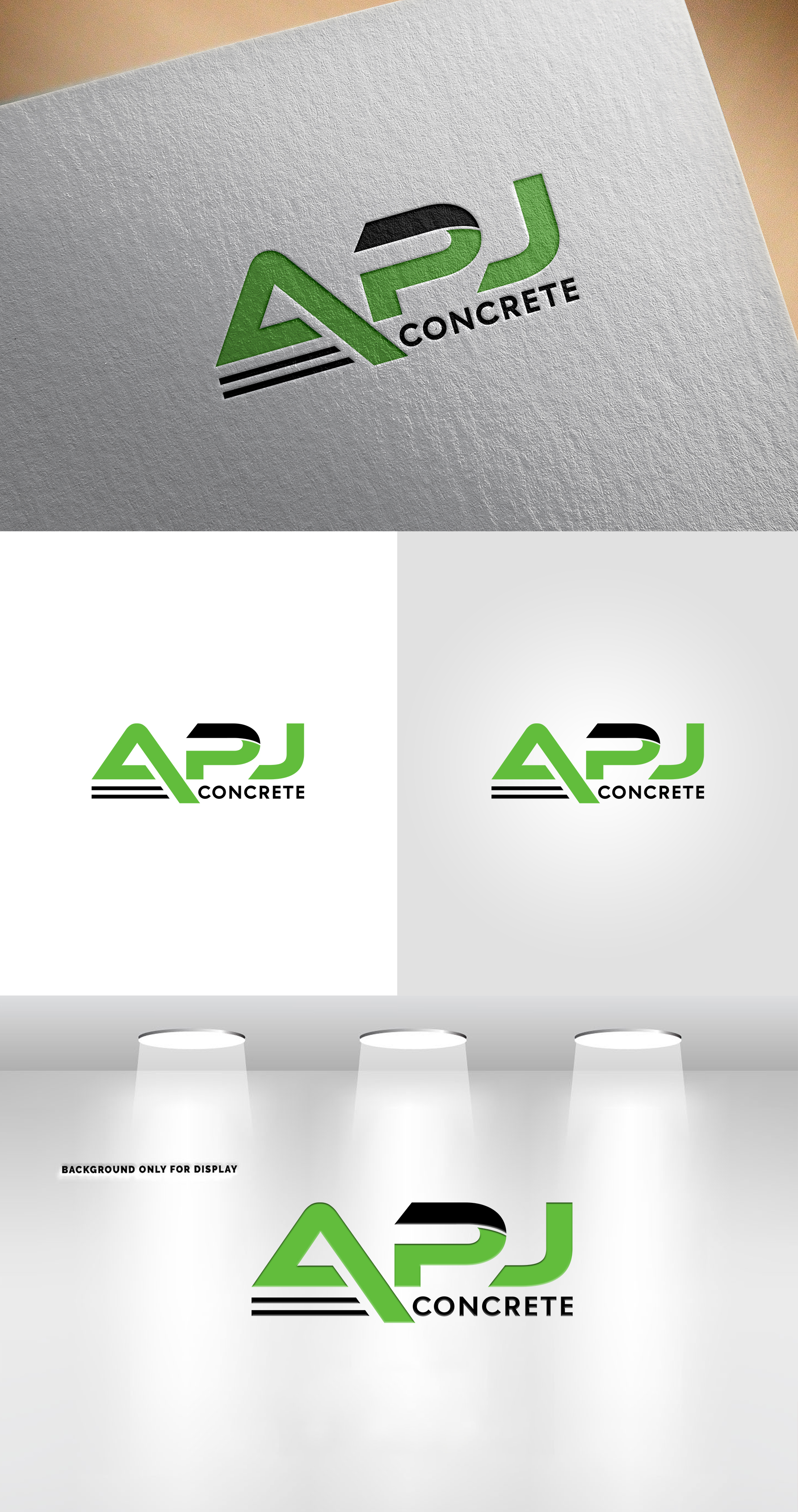 Logo Design by Soonia for APJ Concrete | Design #36467722