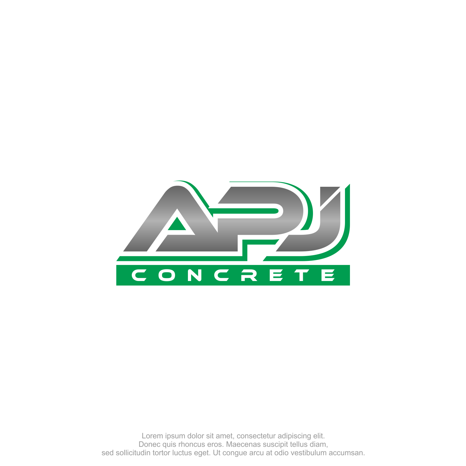 Logo-Design von M.Syaiful Huda für APJ Concrete | Design #36465252