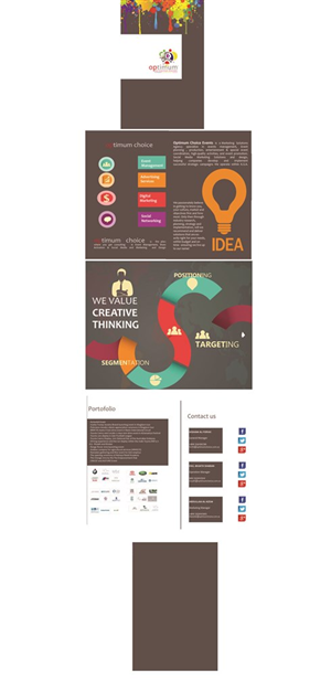 Brochure Design by Corina Ion for optimum choice  | Design #3150819