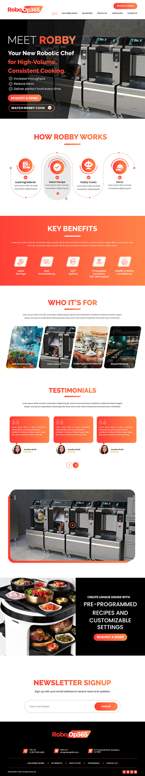 Web Design by Creations Box 2015 for this project | Design #36486589