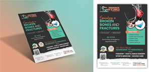 Diseño de Flyer por Impressive Designs para Frederick Foot & Ankle | Diseño #36466194