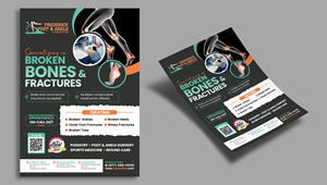 Diseño de Flyer por Impressive Designs para Frederick Foot & Ankle | Diseño: #36466195