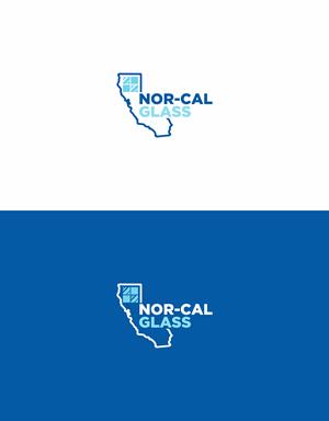 Logo Design by big daddy bojat for Nor Cal glass | Design: #36502451