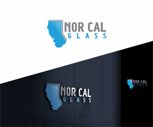 Logo Design by alkaline for Nor Cal glass | Design: #36471995