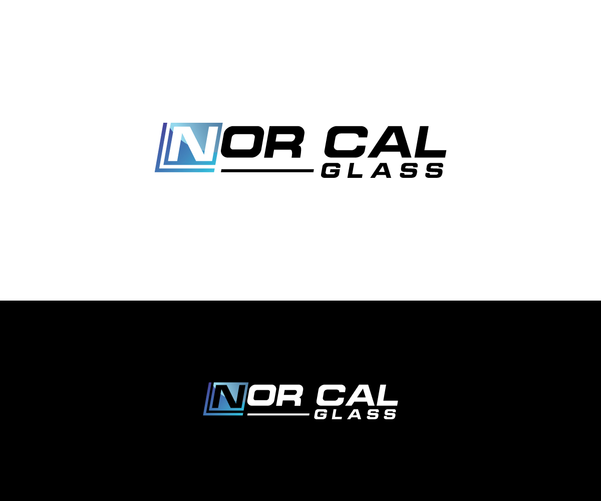 Logo Design by Widi Nalendra for Nor Cal glass | Design #36476722