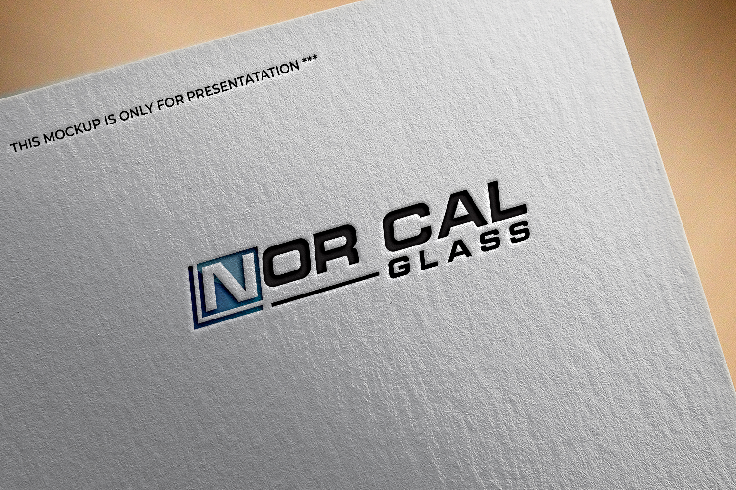 Logo Design by Widi Nalendra for Nor Cal glass | Design #36476723