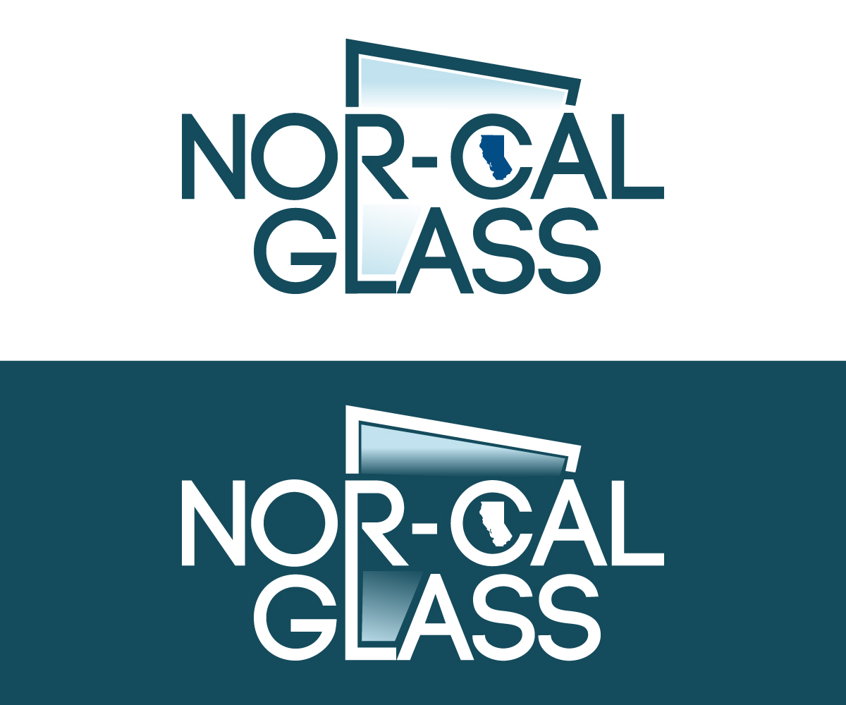 Logo Design by Paint-Tools for Nor Cal glass | Design #36467504