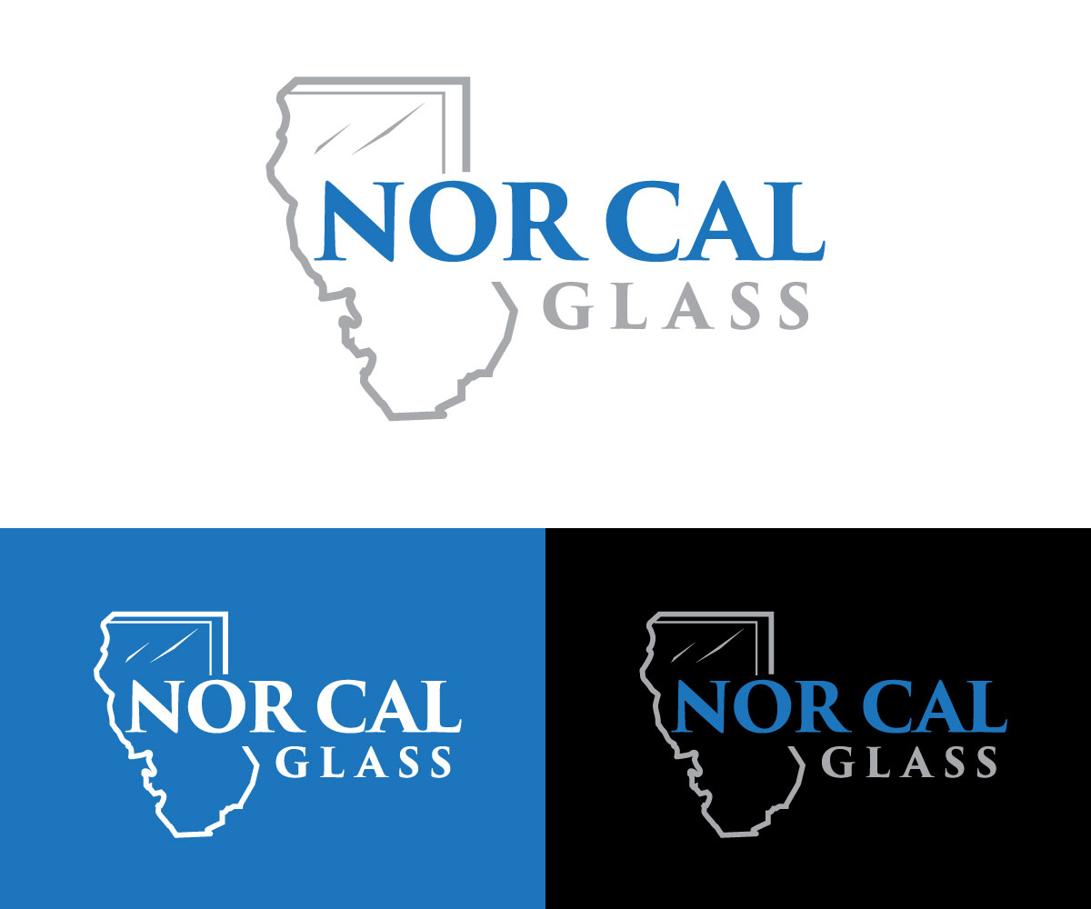 Logo Design by RaKu 2 for Nor Cal glass | Design #36492072