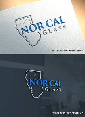 Logo Design by RaKu 2 for Nor Cal glass | Design: #36494328